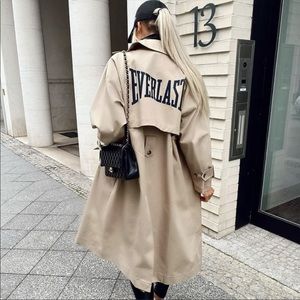 Zara limited edition everlast trench coat , smoke free pet free home.